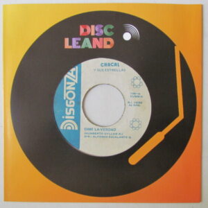CHACAL Y SUS ESTRELLAS - CHICHA PSYCH CUMBIA - ORIG 7" DISGONZA PERU 1983 "DIME LA VERDAD" HEAR ♫