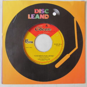 LOS DESTELLOS - PSYCH CUMBIA DESCARGA - ORIG 7" ODEON PERU 1973 "CONCIERTO PARA RITMO"