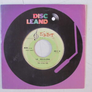 TULIO ENRIQUE LEON - CUMBIA 7" LIDER PERU 1967 "GUARAPERA"