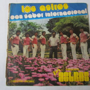 CONJ LOS ASTROS "LOS ASTROS CON SABOR" CUMBIA PSYCH LATIN FUNK PERU LP HEAR ♫