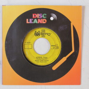 SONORA LUCHO MACEDO - CUMBIA - ORIG 7" VIRREY PERU 1966 "ACUYUYE"