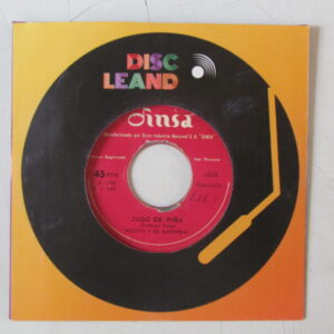 ACOSTA Y SU GUITARRA - GUARACHA CUMBIA ORIG 7" DINSA PERU 70'S "LA RUMBA DEL CHOLITO"