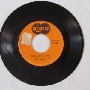 LOS PAKINES - CUMBIA INSTRUMENTAL SURF BEAT LATIN FUNK - ORIG 7" INFOPESA PERU 1972 "CAMPO DE FRESAS"