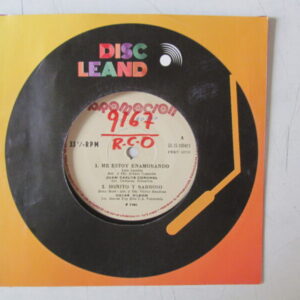 JUAN CARLOS CORONEL / OSCAR D'LEON / EDDIE SANTIAGO / GALE - SALSA 7" EP PROMOCION PERU 1991