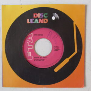 LOS ECOS / KIKE BALAREZO - PSYCH CUMBIA - ORIG 7" FTA PERU 1976 "DAME TU AMOR / CHOLA INGRATA -solo electric guitar"