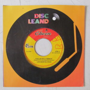 LOS MONTALVINOS - FOLK INCAICO - ORIG 7" ODEON PERU 70'S "COLLAR DE LAGRIMAS"