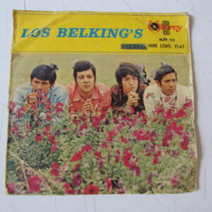 LOS BELKING'S "SAME" 7" EP PS KILLER PSYCH GARAGE FUZZ PERU HEAR ♫ 33 RPM