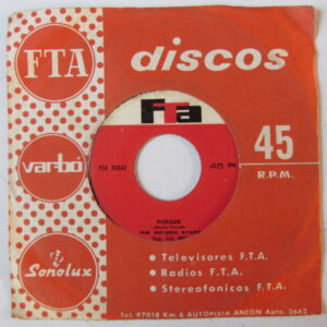 LOS GOLDEN STARS -GARAGE SURF BEAT - ORIG 7" FTA PERU 1968 "ANGEL"