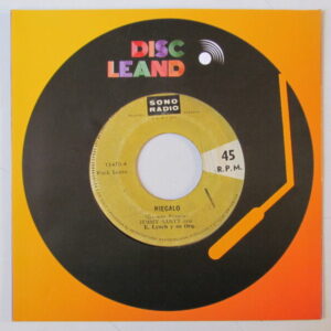 YIMMY SANTY con ENRIQUE LYNCH - BEAT 7" SONO RADIO PERU 60'S "NIEGALO / YO SOY AQUEL"