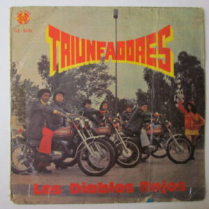 LOS DIABLOS ROJOS "TRIUNFADORES" LATIN FUNK CUMBIA PSYCH PERU LP HEAR ♫