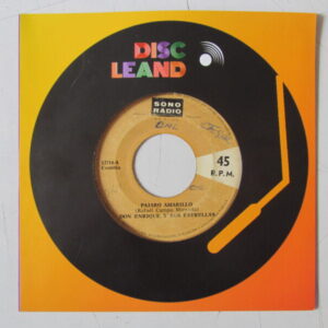 DON ENRIQUE Y SUS ESTRELLAS - CUMBIA PERCUSION - ORIG 7" PERU 70'S "PAJARO AMARILLO"