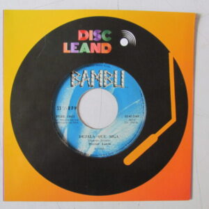 HECTOR LAVOE - SALSA 7" 33rpm BAMBU PERU 1986 "DEJALA QUE SIGA"