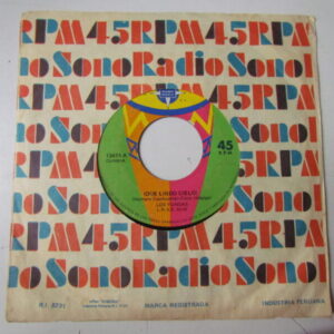 LOS YUNGAS "QUE LINDO CIELO/EL SOL NACIENTE" RARE 7" CUMBIA PSYCH PERU EX HEAR ♫