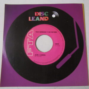 PACO ZAMBRANO "BAILANDO CON PATRICIA/ALMA LLANERA" 7" CUMBIA PSYCH PERU EX HEAR ♫