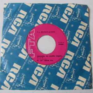 LA RENOVACION "CORAZON DE ARAÑA NEGRA" 7" SALSA GUAGUANCO VENEZUELA EDIT PERU EX HEAR ♫