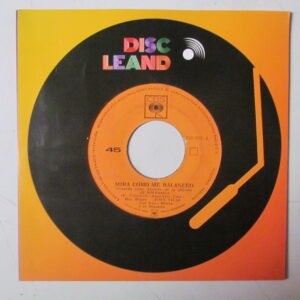 TONY VILAR - ARGENTINA ROCK SURF BEAT NUEVA OLA - 7" CBS PERU "MIRA COMO ME BALANCEO"