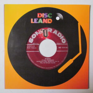 GUSTAVO HIT MORENO - ROCK NUEVA OLA ORIG 7" PERU 1964 "PENSEMOS UN POCO EN VIVIR"
