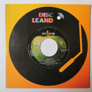 RINGO STARR (BEATLES) - 7" APPLE RECORD PERU 1974 "SOLO TU"