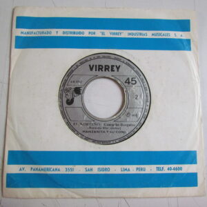 MANZANITA "EL NORTENO/LA CAIHUITA " 7" GUARACHA CUMBIA PSYCH BOOGALOO PERU HEAR ♫