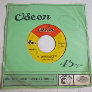 LOS DESTELLOS "CUMBIA DEL JAPONES" CUMBIA PSYCH LATIN FUNK 7" PERU HEAR ♫