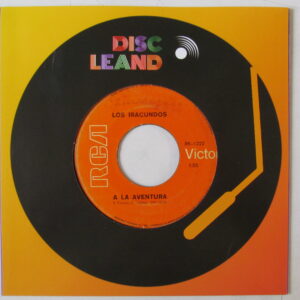 LOS IRACUNDOS - URUGUAY ROCK SURF BEAT - 7" EDICION PERU 70'S "LO LLAMABAN NEGRO / A LA AVENTURA" HEAR ♫