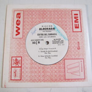 LOS SATURNOS/GRUPO MELON 7" CUMBIA CHICHA PSYCH EP BOLIVIA HEAR ♫ COVER ECOS- LOS DESTELLOS