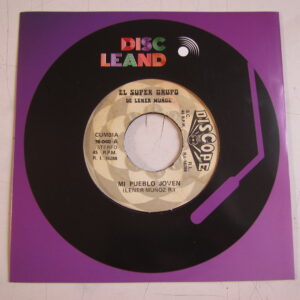 EL SUPER GRUPO "MI PUEBLO JOVEN/AY QUE DOLOR" 7" CUMBIA CHICHA PSYCH FUZZ PERU HEAR ♫