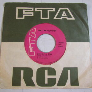 ORQ REVELACION "GRACIAS A DIOS" 7" SALSA GUAGUANCO FROM PERU EX HEAR ♫