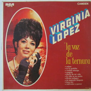 VIRGINIA LOPEZ - BOLERO ORIG LP CAMDEN CAM-406 "LA VOZ DE LA TERNURA"  HEAR ♫