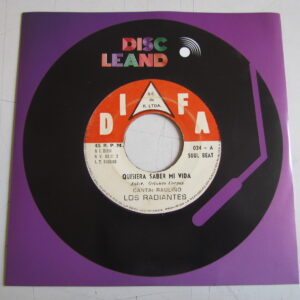 LOS RADIANTES "PARA NELLY/QUISIERA SABER DE MI VIDA" 7" CUMBIA PSYCH GUITAR BEAT SOUL PERU HEAR ♫