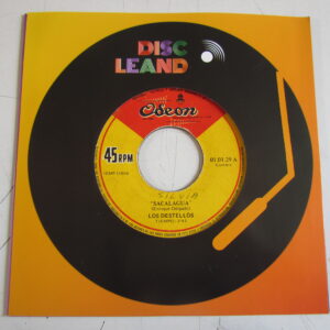LOS DESTELLOS "SACALAGUA/MI MORENA LINDA" 7" CUMBIA PSYCH PERU MASTER HEAR ♫