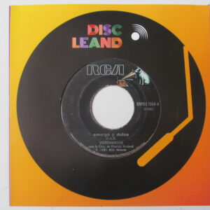 VERONIKHA / FREDDY ROLAND - CUMBIA SALSA - ORIG 7" PERU 1981 "AMARGO Y DULCE" HEAR ♫