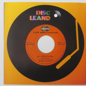 CLAUDIO MORAN Y LOS UNIVERSALES - CUMBIA CON ACORDEON - ORIG 7" PERU 1986 "LA LIENDROSA" HEAR ♫