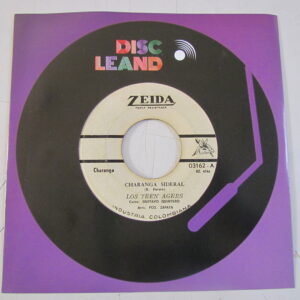LOS TEEN AGERS "CHARANGA SIDERAL/COQUITO" 7" AFRO CUMBIA CHARANGA COLOMBIA HEAR ♫