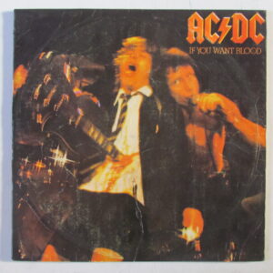 AC/DC - HARD ROCK - LP EDICION PERU 1985 "If You Want Blood You've Got It" HEAR ♫