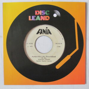 WILLIE COLON canta HECTOR LAVOE - SALSA FANIA 7" PERU 1979 "ARBOLITO DE NAVIDAD" HEAR ♫