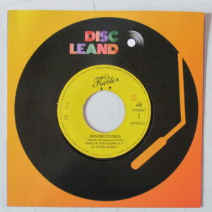 ADOLFO ECHEVERRIA Y LA GRAN BANDA / JOE RODRIGUEZ Y SU GRUPO LATINO - COLOMBIA SALSA CUMBIA - 7" PERU  HEAR ♫