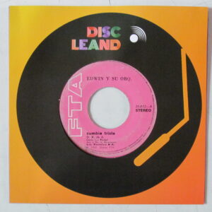 EWIN Y SU ORQUESTA - CUMBIA SALSA 7" FTA PERU 1981 "CUMBIA TRISTE" HEAR ♫
