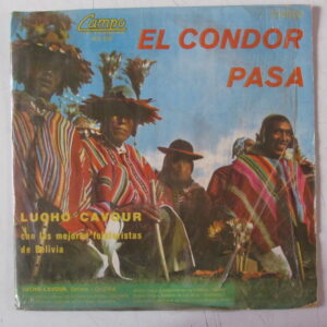 LUCHO CAVOUR (QUENA) Y LOS MEJORES FOLKLORISTAS DE BOLIVIA - LP CAMPO PLS-009  HEAR ♫
