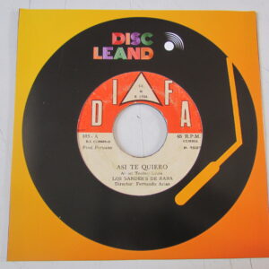 LOS SANDER'S DE ÑAÑA "ASI TE QUIERO/CABALLITO MANCHAO" 7" CUMBIA CHICHA PSYCH PERU HEAR ♫