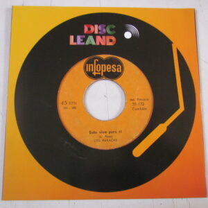 LOS PARACAS "LA CHORREADA/SOLO VIVO PARA TI" 7" CUMBIA PSYCH SAX FROM PERU HEAR ♫