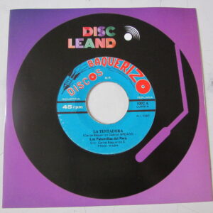 LOS PALOMILLAS DEL PERU "LA TENTADORA/CHAPOSITA" 7" CUMBIA BANDA GUITAR DESCARGA PERU EX HEAR ♫