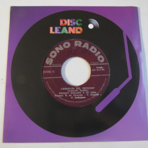 FREDDY ROLAND Y SU ORQ "VENEZUELA/CARNAVAL DEL URUGUAY" 7" GUARACHA LATIN JAZZ CONGA FROM PERU HEAR ♫