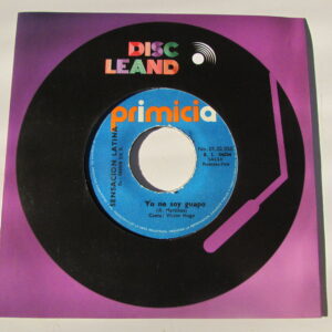 SENSACION LATINA "YO NO SOY GUAPO" 7" SALSA GUAGUANCO FROM PERU EX HEAR ♫