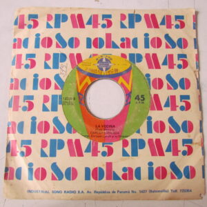 CARLOS MIRANDA & ENRIQUE LYNCH "MAPEYE/LA VECINA" 7" SALSA GUAGUANCO FROM PERU HEAR ♫