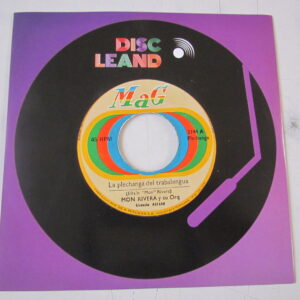MON RIVERA Y SU ORQ "LA PACHANGA DEL TRABALENGUA/COMO ESTA PITA" 7" SALSA PACHANGA EDIT PERU EX MAG HEAR ♫
