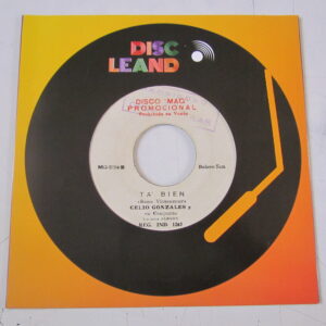 CELIO GONZALES Y SU CONJUNTO "TODOS VUELVEN" 7" SALSA GUAGUANCO EDIT PERU MAG PROMO EX HEAR ♫