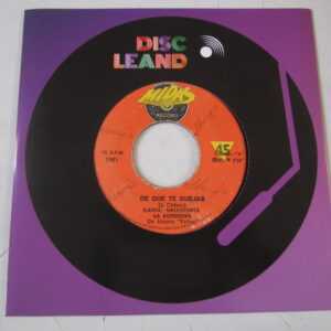 LA AGRESSIVA & MELCOCHITA "DE QUE TE QUEJAS/A COMER CHICHARRON" 7" SALSA GUAGUANCO DESCARGA PERU HEAR ♫