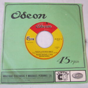 PEDRO MIGUEL "SALSA A PUERTO RICO" 7" SALSA GUAGUANCO LATIN JAZZ PSYCH PERU EX HEAR ♫