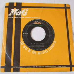 SONORA NELSON FERREYRA & MELCOCHITA"SAN LAZARO" 7" GUARACHA GUAJIRA SALSA PERÚ HEAR ♫